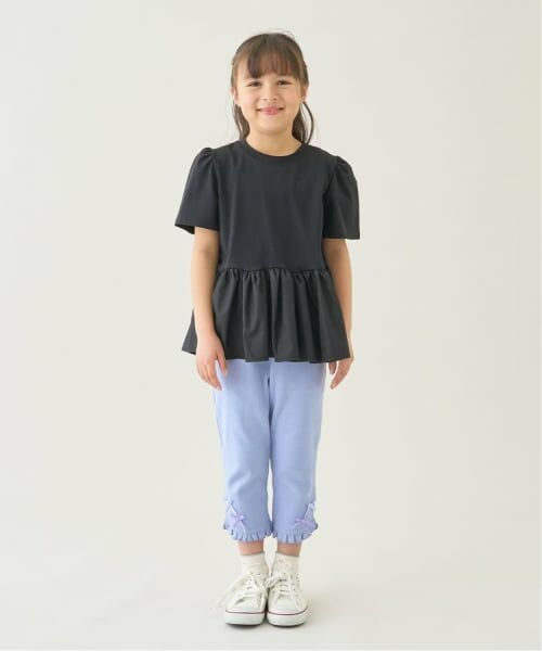 Lycee mine / リセマイン Tシャツ | 【ムテキＴ】【防汚・UV・接触冷感・型崩れしない】ペプラムＴシャツ | 詳細19