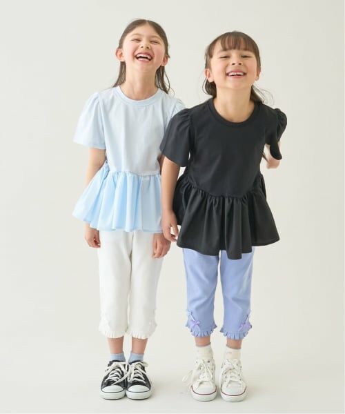 Lycee mine / リセマイン Tシャツ | 【ムテキＴ】【防汚・UV・接触冷感・型崩れしない】ペプラムＴシャツ | 詳細21