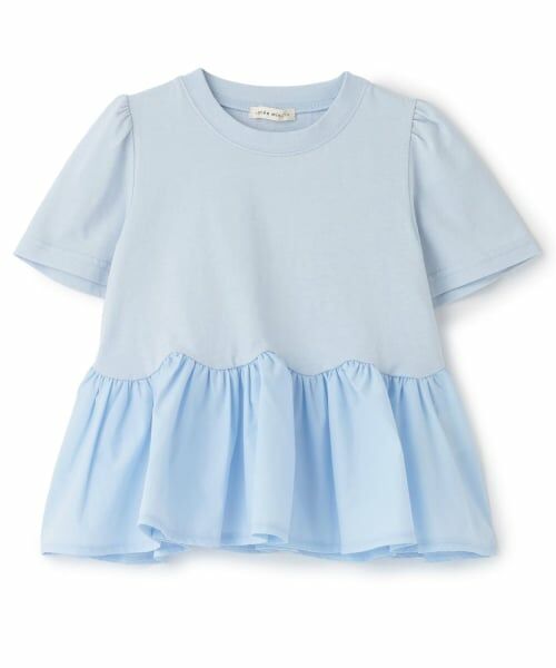 Lycee mine / リセマイン Tシャツ | 【ムテキＴ】【防汚・UV・接触冷感・型崩れしない】ペプラムＴシャツ | 詳細4