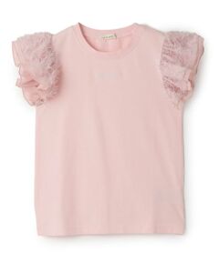 Lycee mine / リセマイン Tシャツ | 【綿100％】【ムテキT】ふわふわフリル袖Tシャツ