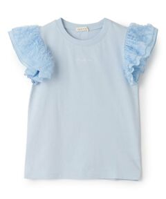 Lycee mine / リセマイン Tシャツ | 【綿100％】【ムテキT】ふわふわフリル袖Tシャツ