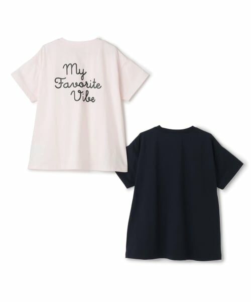 Lycee mine / リセマイン Tシャツ | 【綿100％】【ヘビロテ】AラインTシャツ2枚セット | 詳細3