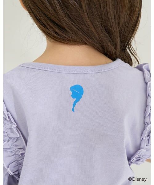 Lycee mine / リセマイン Tシャツ | 【アナと雪の女王】【綿100％】【シャーベット天竺】【UV・接触冷感・型崩れしない】パフＴシャツ | 詳細18