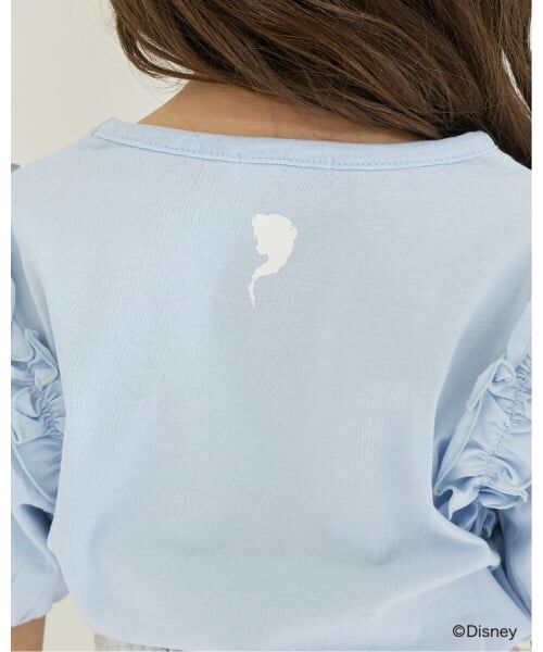 Lycee mine / リセマイン Tシャツ | 【アナと雪の女王】【綿100％】【シャーベット天竺】【UV・接触冷感・型崩れしない】パフＴシャツ | 詳細21