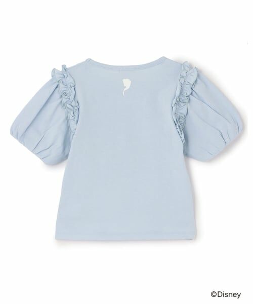 Lycee mine / リセマイン Tシャツ | 【アナと雪の女王】【綿100％】【シャーベット天竺】【UV・接触冷感・型崩れしない】パフＴシャツ | 詳細5