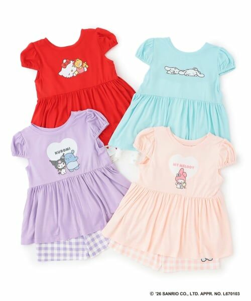 Lycee mine / リセマイン ルームウェア | 【サンリオキャラクターズ】【接触冷感】【どちらが前でもOK】ひんやりとろけるパジャマ | 詳細16