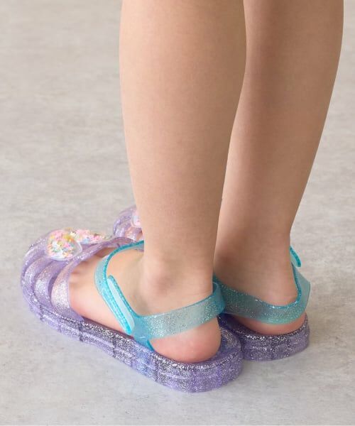Lycee mine / リセマイン サンダル | クリアラメキラキラハートサンダル | 詳細12