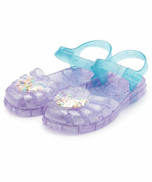 Lycee mine / リセマイン サンダル | クリアラメキラキラハートサンダル | 詳細2