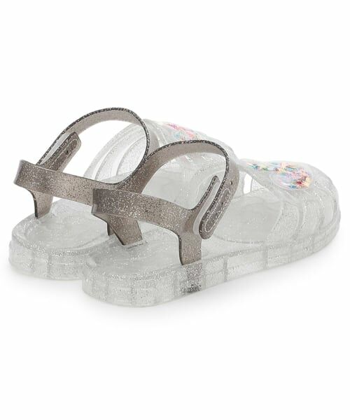 Lycee mine / リセマイン サンダル | クリアラメキラキラハートサンダル | 詳細4