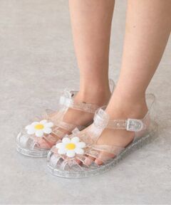 Lycee mine / リセマイン サンダル | クリアラメデイジーサンダル