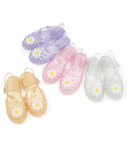 Lycee mine / リセマイン サンダル | クリアラメデイジーサンダル | 詳細10