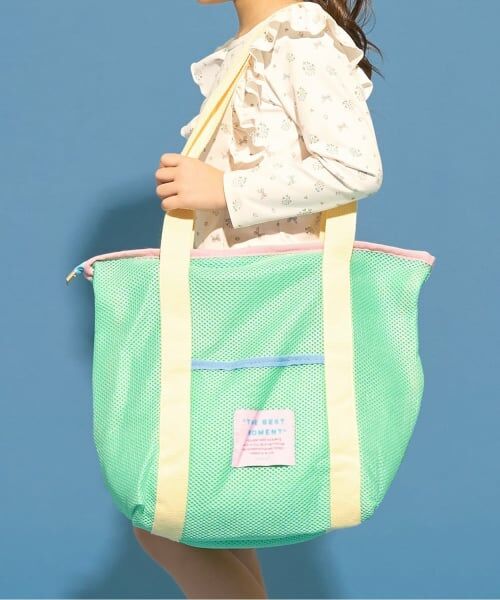 Lycee mine / リセマイン 水着・スイムグッズ | メッシュカラフルトートバック（モデレートグリーン）