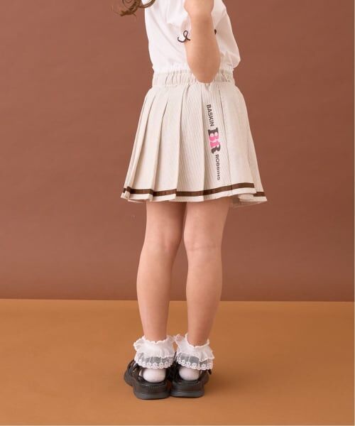 Lycee mine / リセマイン ショート・ハーフ・半端丈パンツ | 【サーティワン アイスクリーム】プリーツスカート(インパン付)（モカ茶）