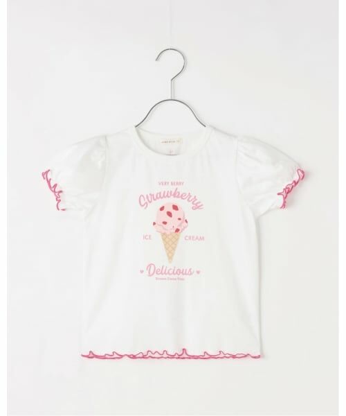 Lycee mine / リセマイン Tシャツ | 【サーティワン アイスクリーム】【UV・接触冷感・型崩れしない】【シャーベットT】アソートプリントパフTシャツ | 詳細1