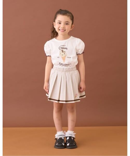 Lycee mine / リセマイン Tシャツ | 【サーティワン アイスクリーム】【UV・接触冷感・型崩れしない】【シャーベットT】アソートプリントパフTシャツ | 詳細14