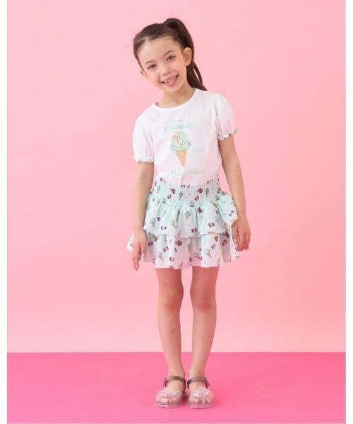 Lycee mine / リセマイン Tシャツ | 【サーティワン アイスクリーム】【UV・接触冷感・型崩れしない】【シャーベットT】アソートプリントパフTシャツ | 詳細15