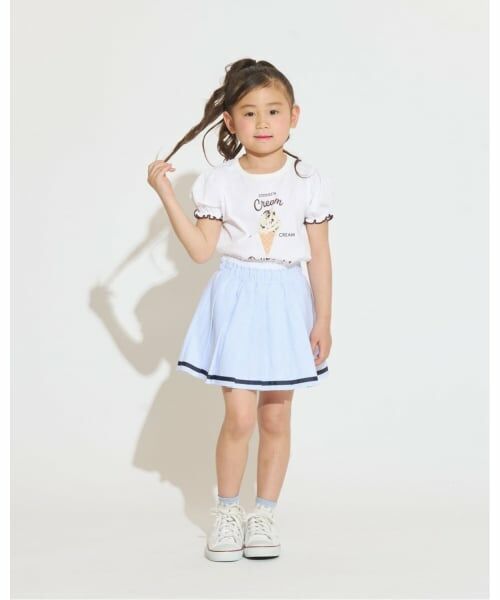 Lycee mine / リセマイン Tシャツ | 【サーティワン アイスクリーム】【UV・接触冷感・型崩れしない】【シャーベットT】アソートプリントパフTシャツ | 詳細19