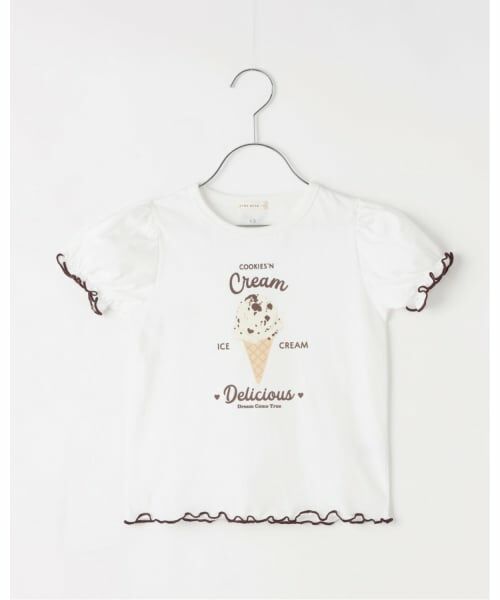 Lycee mine / リセマイン Tシャツ | 【サーティワン アイスクリーム】【UV・接触冷感・型崩れしない】【シャーベットT】アソートプリントパフTシャツ | 詳細2