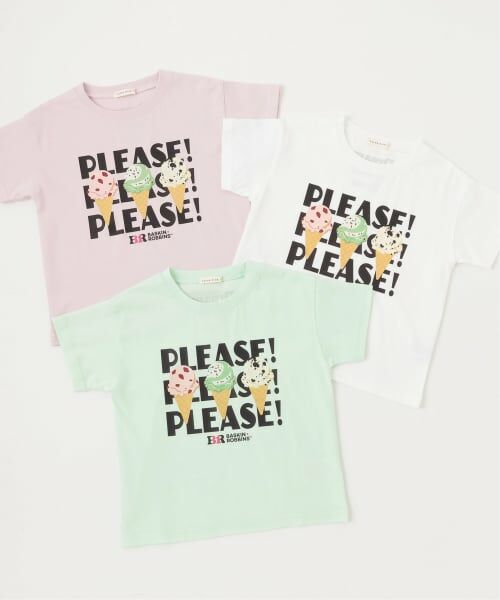 Lycee mine / リセマイン Tシャツ | 【サーティワン アイスクリーム】【UV・接触冷感・型崩れしない】【シャーベットT】プリントTシャツ | 詳細5
