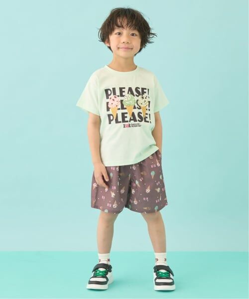 Lycee mine / リセマイン Tシャツ | 【サーティワン アイスクリーム】【UV・接触冷感・型崩れしない】【シャーベットT】プリントTシャツ(ミント)