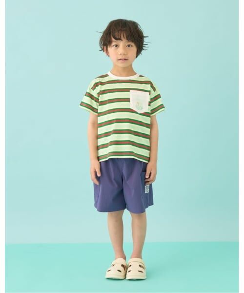 Lycee mine / リセマイン Tシャツ | 【サーティワン アイスクリーム】【UV・接触冷感・型崩れしない】【シャーベットT】アソートプリントボーダーTシャツ | 詳細12