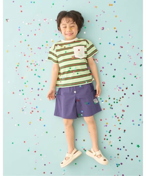 Lycee mine / リセマイン Tシャツ | 【サーティワン アイスクリーム】【UV・接触冷感・型崩れしない】【シャーベットT】アソートプリントボーダーTシャツ | 詳細18