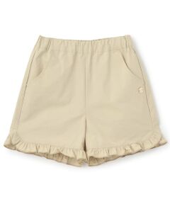 Lycee mine / リセマイン ショート・ハーフ・半端丈パンツ | ベーシック裾フリルショートパンツ
