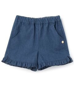 Lycee mine / リセマイン ショート・ハーフ・半端丈パンツ | ベーシック裾フリルショートパンツ