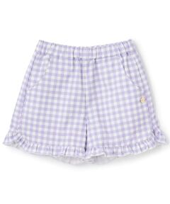 Lycee mine / リセマイン ショート・ハーフ・半端丈パンツ | ベーシック裾フリルショートパンツ