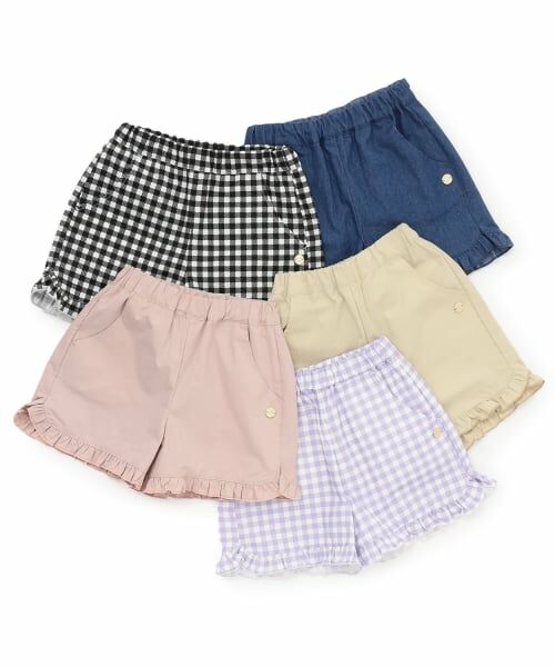 Lycee mine / リセマイン ショート・ハーフ・半端丈パンツ | ベーシック裾フリルショートパンツ | 詳細9