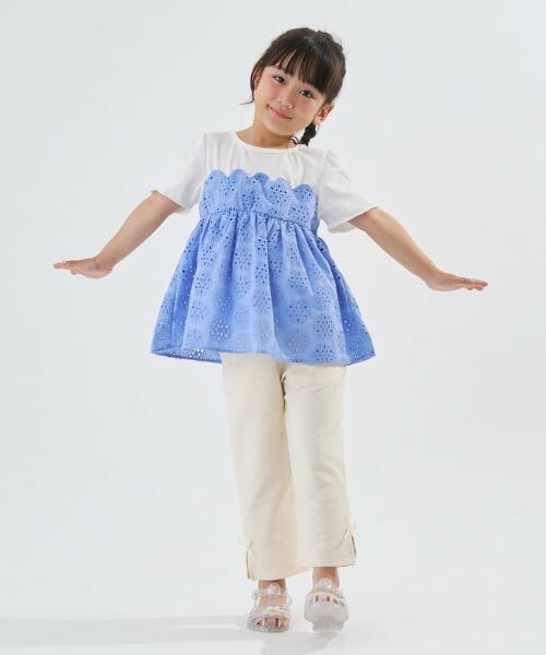 Lycee mine / リセマイン その他パンツ | 【予約/6月中旬~下旬入荷予定】クロップド丈カットパンツ | 詳細5
