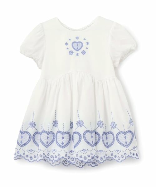 Lycee mine / リセマイン その他トップス | 【綿100%】カットワークレースチュニック【子供服】【キッズ】【女の子】 | 詳細12