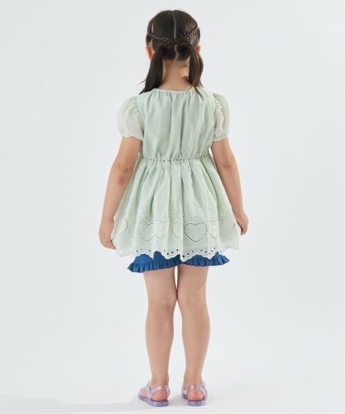 Lycee mine / リセマイン その他トップス | 【綿100%】カットワークレースチュニック【子供服】【キッズ】【女の子】 | 詳細8