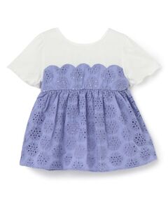 Lycee mine / リセマイン Tシャツ | 【綿100%】【前後どちらが前でもOK】【シャーベットT】ドッキングトップス