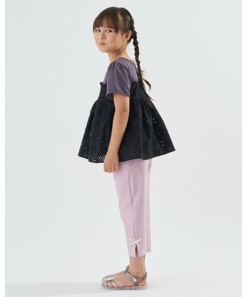 Lycee mine / リセマイン Tシャツ | 【綿100%】【どちらが前でもOK】ドッキングトップス【子供服】【キッズ】【女の子】 | 詳細10