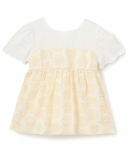 Lycee mine / リセマイン Tシャツ | 【綿100%】【どちらが前でもOK】ドッキングトップス【子供服】【キッズ】【女の子】 | 詳細13
