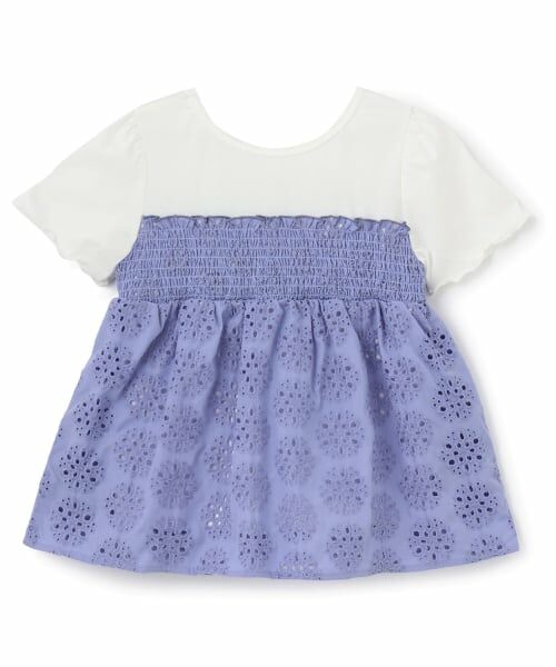 Lycee mine / リセマイン Tシャツ | 【綿100%】【どちらが前でもOK】ドッキングトップス【子供服】【キッズ】【女の子】 | 詳細16
