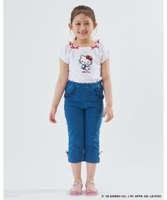 Lycee mine / リセマイン Tシャツ | 【サンリオキャラクターズ】【綿100%】【シャーベットＴ】アソートアップリケリボン付きＴシャツ