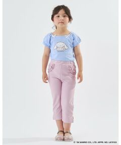Lycee mine / リセマイン Tシャツ | 【サンリオキャラクターズ】【綿100%】【シャーベットＴ】アソートアップリケリボン付きＴシャツ