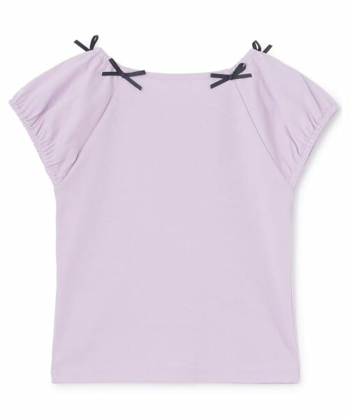Lycee mine / リセマイン Tシャツ | 【サンリオキャラクターズ】【綿100%】【シャーベットT】アソートアップリケリボン付きTシャツ | 詳細6