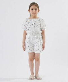 Lycee mine / リセマイン その他トップス | 【セットアップ】裾シャーリングトップス・ショートパンツセット