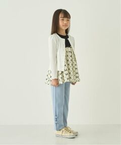 Lycee mine / リセマイン その他パンツ | 【ともパン】【防汚/速乾/UV】10分丈裾リボンストレートパンツ【子供服】【キッズ】【女の子】
