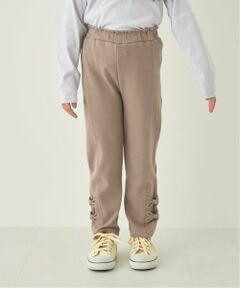 Lycee mine / リセマイン その他パンツ | 【ともパン】【防汚/速乾/UV】10分丈裾リボンストレートパンツ【子供服】【キッズ】【女の子】