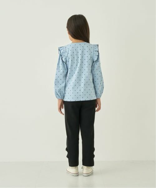 Lycee mine / リセマイン その他パンツ | 【ともパン】【防汚/速乾/UV】10分丈裾リボンストレートパンツ【子供服】【キッズ】【女の子】 | 詳細10