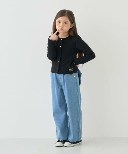 Lycee mine / リセマイン その他パンツ | 【スクールにもオススメ】バックリボンワイドパンツ【子供服】【キッズ】【女の子】 | 詳細11