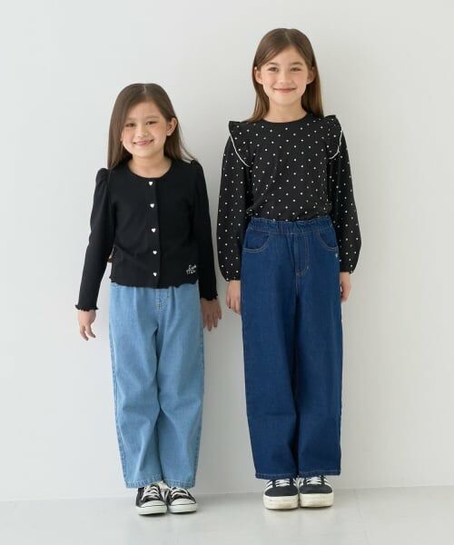 Lycee mine / リセマイン その他パンツ | 【スクールにもオススメ】バックリボンワイドパンツ【子供服】【キッズ】【女の子】 | 詳細12