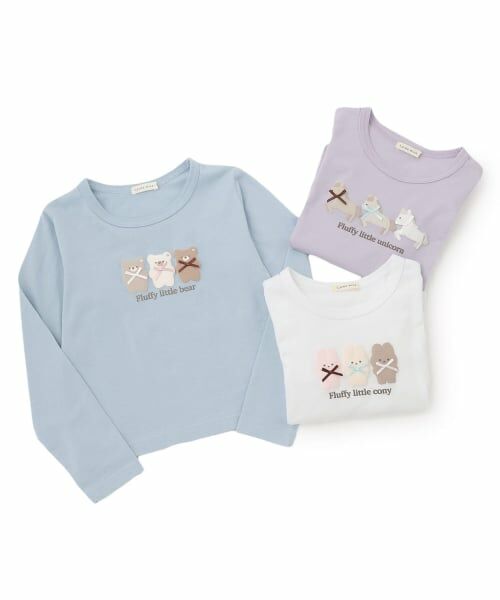 Lycee mine / リセマイン Tシャツ | 【綿100%】【ムテキT】【防汚/UV/速乾】ぷくぷくプリントとリボンTシャツ | 詳細8