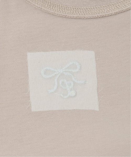 Lycee mine / リセマイン Tシャツ | 【綿100%】クロップド丈オーガンジードッキングトップス【子供服】【キッズ】【女の子】 | 詳細14