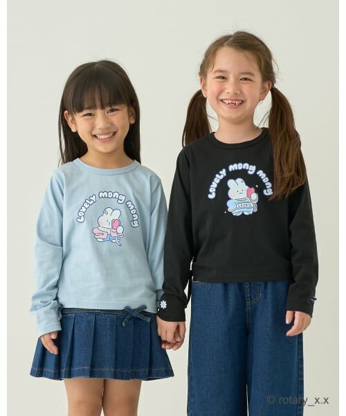 Lycee mine / リセマイン Tシャツ | 【ラブリーモンモン】アソートファッショニスタミニ丈Tシャツ | 詳細11