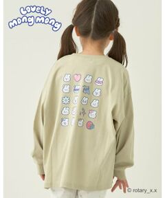 Lycee mine / リセマイン Tシャツ | 【ラブリーモンモン】バックプリントビックTシャツ